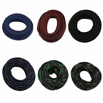 Bates- Cable Sleeves, 1/2 inch 10ft Long, Split Sleeve Wire Loom Tubing,  Cable Management Sleeve