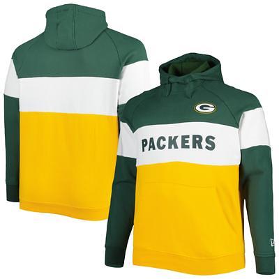 Men's Green Green Bay Packers Coaches Classic Raglan Full-Snap