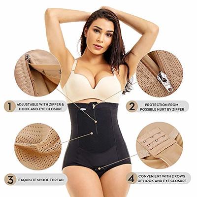 MOVWIN Postpartum Belly Wrap C Section Panties Belly Band Abdominal  Compression Corset Girdle Shorts with Zipper Black - Yahoo Shopping
