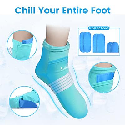  SuzziPad Cold Therapy Socks & Hand Ice Pack, Cold