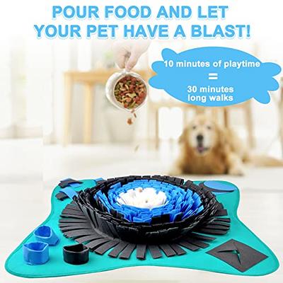 Friendly Barkz Snuffle Mat for Dogs, Cats - 25'' Dog Snuffle Mat  Interactive Feed Game for Boredom, Dog Mental Stimulation Toy Encourages  Natural Foraging Skills and Stress Relief- Dog Enrichment Toy 