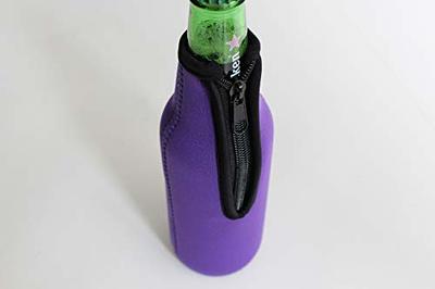 12Oz Insulated Stainless Steel Cold Beer Bottle Holder with bottle  opener-colors