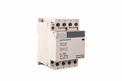 Shopcorp 63 Amp 4 Pole Normally Open NO . IEC 400V Contactor