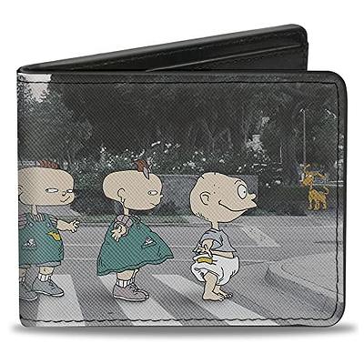 Buckle-Down Nickelodeon Rugrats Character Pose Blocks Vegan Leather Phone  Bag Holder Wallet