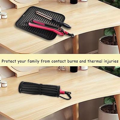 Professional Heat Resistant Mat, Silicone Travel Mat for Flat Iron