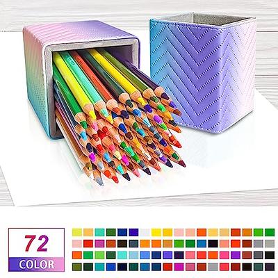 muousco 72 Professional Colored Pencil Set for Adult Coloring