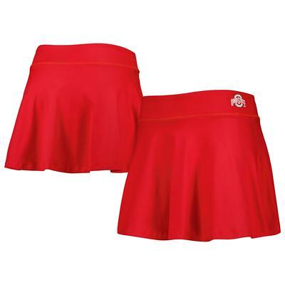 Women's ZooZatz Scarlet Ohio State Buckeyes Flowy Skort - Yahoo Shopping