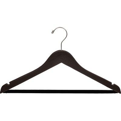 Rebrilliant Sturdy Clear Plastic Top Hanger (Set of 100)