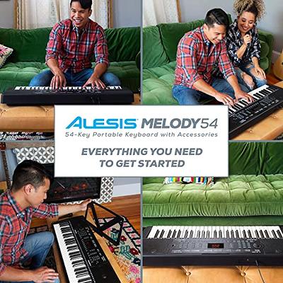 Alesis Melody 54 - Electric Keyboard Digital Piano with 54 Keys, Speakers,  300 Sounds, 300 Rhythms, 40 Songs, Microphone and Piano Lessons - Yahoo  Shopping