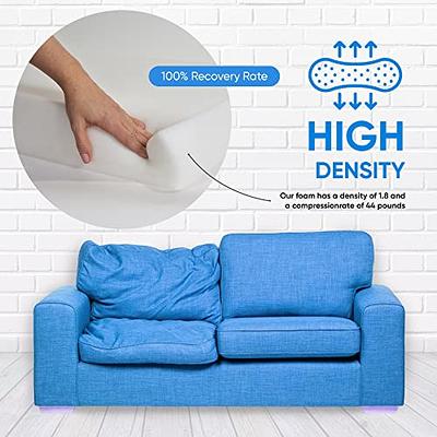 Upholstery Foam Cushion Regular Density (Seat Replacement, Upholstery  Sheet, Foam Padding), 4 H x 24 W x 72 L