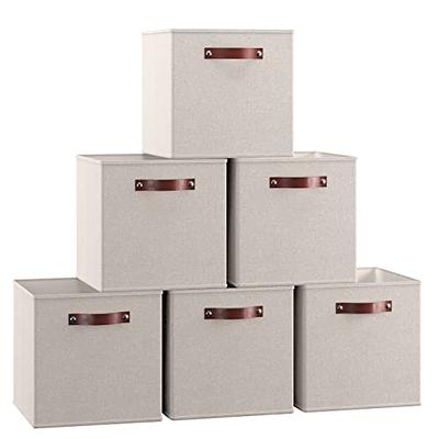 artsdi Set of 10 Storage Cubes, Foldable Fabric Cube Storage Bins