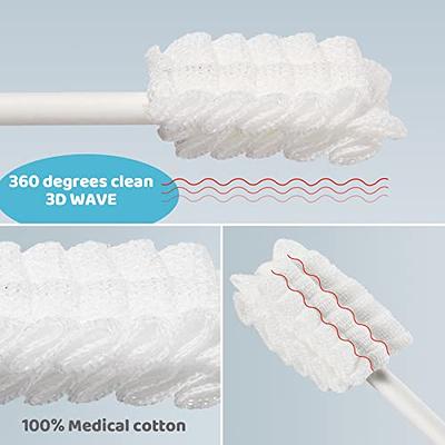 Baby Cotton Swab Mouth Tongue Cleaner Oral Cleaner