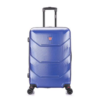 Dukap Intely Hardside Large Checked Spinner Suitcase With Integrated Digital  Weight Scale : Target