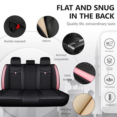 FIVAMI Car Seat Cushion with Storage Hanging Bag,Car Seat