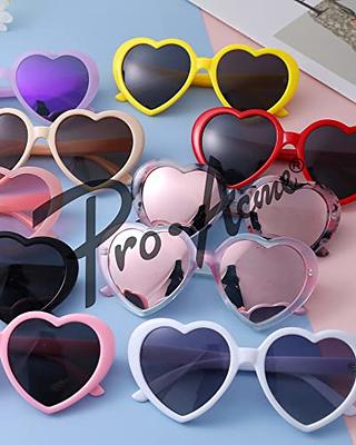  LVIOE Heart Sunglasses for Women, Polarized Heart