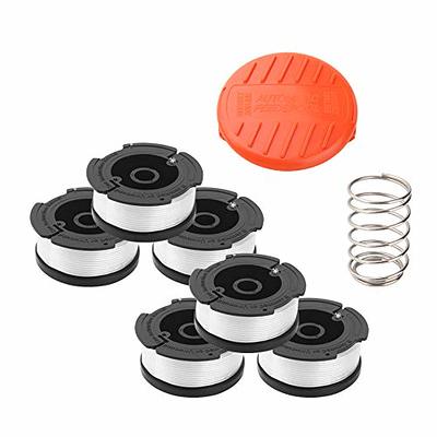  Black+Decker Weed Eater Spool, Trimmer Line, 3-Pack, 30-Feet  of Replacement Spool, 0.065-Inch Diameter Line (AF1003ZP) : Trimmer And  Edger : Patio, Lawn & Garden