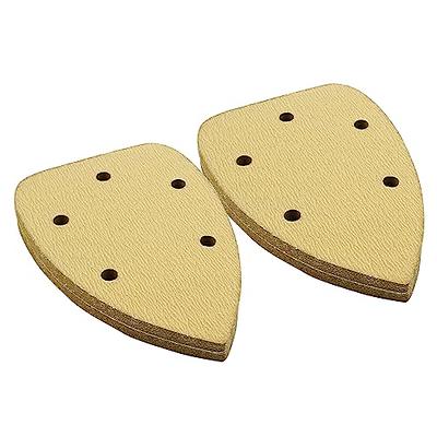 80 Grit Sanding Pads for Black and Decker Mouse Sanders, 50PCS Hook and  Loop Sandpaper Sheets - LotFancy 12 Holes Detail Palm Sander Sand Paper