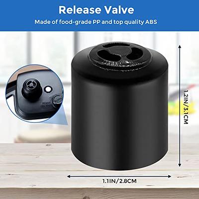 2Pack Steam Release Handle Replacement Accessories Steam Release Valve for Instant Pot Duo/Duo Plus 3, 5, 6 and 8 Quart,Instant Pot Smart Wifi(6 qt)