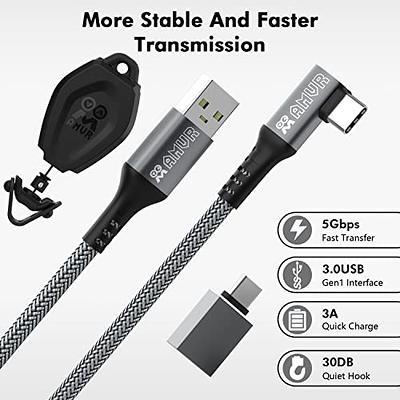 Syntech Link Cable 10 FT Compatible with Meta/Oculus Quest 3,  Quest2/Pro/Pico4 Accessories and PC/Steam VR, High Speed PC Data Transfer,  USB 3.0 to