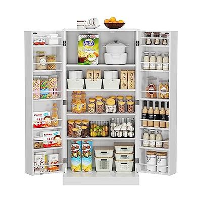 Gdrasuya10 Wall Mounted Kitchen Storage Cabinet Pantry, Wall Cabinet  Organizer Black Hanging Kitchen Pantry with Up-Flip Door Steel Kitchen  Cabinet