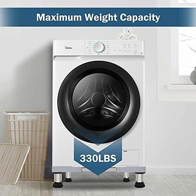 Adjustable Fridge Stand- Dryer Stand- Refrigerator Stand-Mini Fridge Stand-  Washer Pedestal-Strong Feet for Washing Machine-Washer Stand-Strong Feet