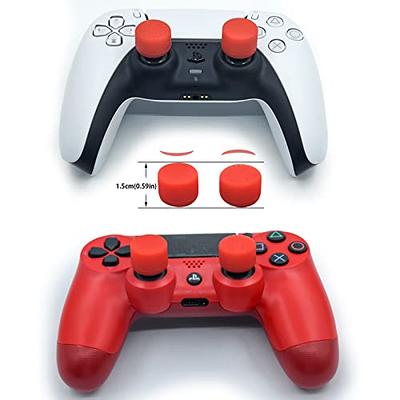 4Pcs Thumb Stick Cover Analog Joystick Grip Caps Extender For PS4  Controller