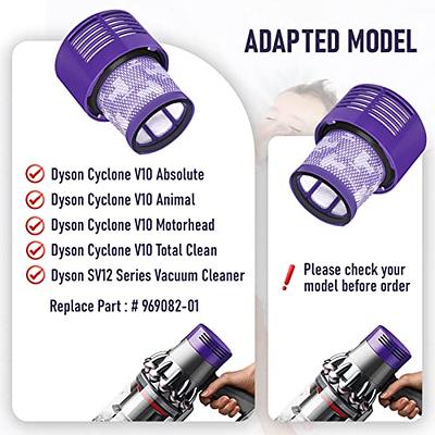 V10 Filters Replacement Compatible with Dyson V10 Cyclone Series