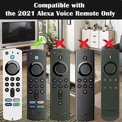 (3 Pack) ONEBOM Firestick Remote Cover 3rd Gen with Alexa Voice 4K/4K  Max,Fire TV Stick Cover Glow in The Dark,Anti Slip Silicone Protective Case  with