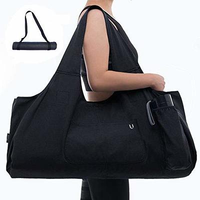 Yoga Mat Bag - Black - Black / One Size