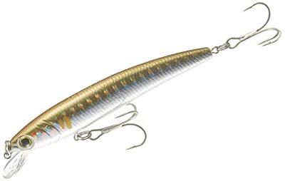 Yo-Zuri F1161-M44 Pins Minnow Floating Diver Lure, Baby Bass