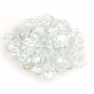 Decorative Flat Glass Marbles 17-19mm Rock Vase Filler - On Sale