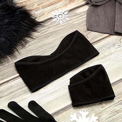 24 Pcs Fleece Ear Warmer Headband Winter Ear Muffs Cold Weather Ear Covers  for Men Women Kids Running Cycling Skiing Sports (Black) - Yahoo Shopping