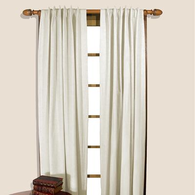 Energy Efficient Grommet-Top Homespun Insulated Curtains