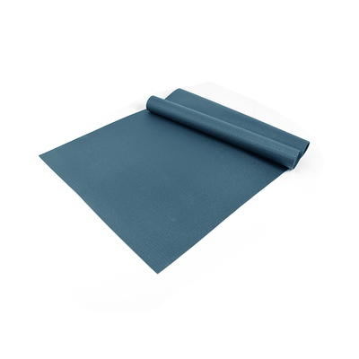 Athletic Works PVC Yoga Mat, 3mm, Real Teal, 68inx24in, Non Slip