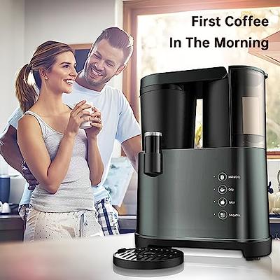 CXBER Coffee Machine, Hot & Cold Brew Espresso Coffee Maker, Juice