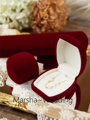 Premium Photo | Two beautiful wedding rings on red jewelry box on light  background. declaration of love wedding card valentines day greeting
