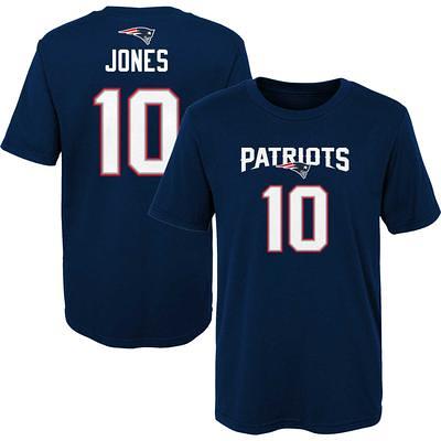 Men's Majestic Threads Mac Jones Navy New England Patriots Player