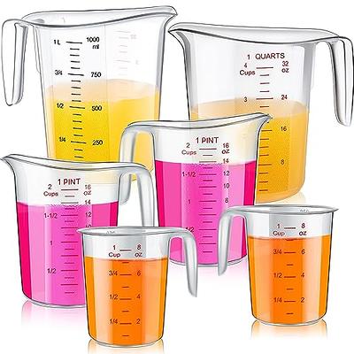 Choice 1 Pint Clear Plastic Measuring Cup