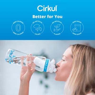 Cirkul 22oz Plastic Water Bottle Starter Kit with Blue Lid and 2 Flavor  Cartridges (Fruit Punch & Mixed Berry) - Yahoo Shopping