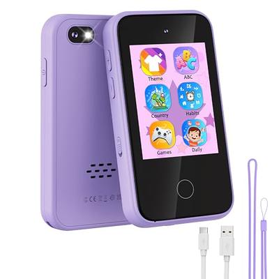 Kids Smart Phone for Girls Unicorns Gifts for Girls Toys 8-10 Years Old  Phone Touchscreen Learning Toy Christmas Birthday Gifts for 3 4 5 6 7 8 9  Year