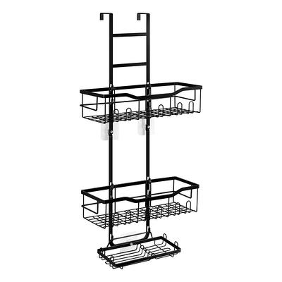 FINELINE 3 Tier Shower Caddy with Mirror