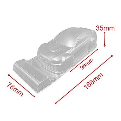 For HPI tamiya axial 1/8 1/10 RC Car Truck body 1:8 PC shell Spray paint  2pcs