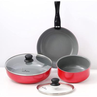 Caannasweis Pots and Pans Set Nonstick, Detachable Handle Cookware