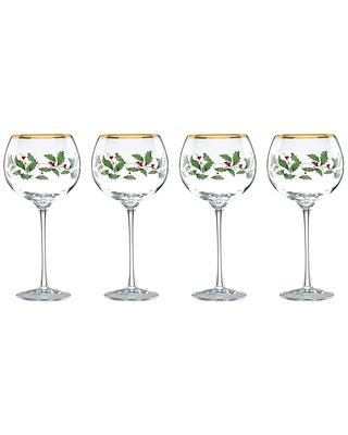 Lenox Tuscany Classics Stemless Wine Glass Set, Buy 4 Get 6