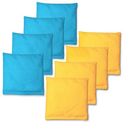 Blue and Yellow Cornhole Bags