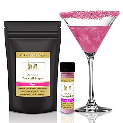 Cocktail Snowy River à paillettes rose (1 x 4 g) en vente B2B pour
