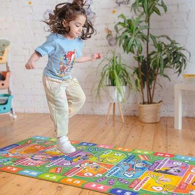 KC CUBS ABC Alphabet, Numbers and Shapes Educational Learning & Fun Game  Play Area Non Slip Boy & Girl Kids Rug Carpet for Children Bedroom, Toddler