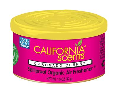 CALIFORNIA SCENTS Assorted Car Air Fresheners in Can (Pack Of 12)