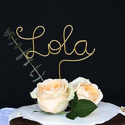 Name Birthday Cake Topper, Baby Shower Cake Topper