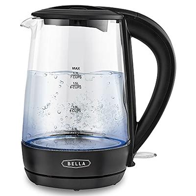 GREECHO Electric Kettle Temperature Control, 1.7L Electric Tea Kettle with  LED